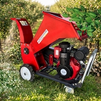 Machine de coupe-paille, hachoir d'ensilage à moteur à essence, déchiqueteuse de paille humide sèche portable pour l'alimentatio
