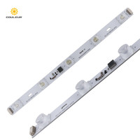 Module LED en alliage d'aluminium Illuminedge avec lumière du jour 6000K et fonction d'alerte et de gradation pour caissons lumineux double face