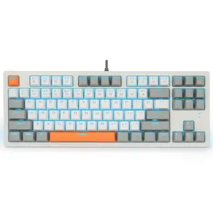 Responsive And Durable Premium E-yooso K620 Tri-color Gaming Mechanical Keyboard