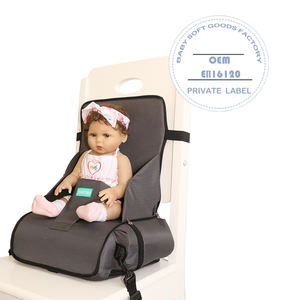 Siège rembourré à couches pour enfants, à dos complet, pour la cuisine, la salle à manger, le voyage, la sécurité du bébé, rehausseur - Product Image 2