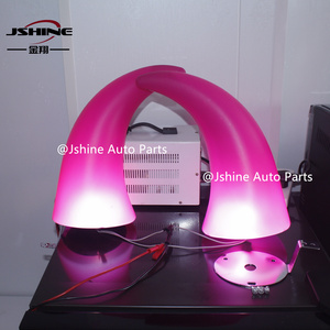 Nouvelles feux auxiliaires JSHINE LED en forme de cornes de démon pour tricycles de tourisme et semi-remorques - Product Image 2