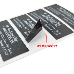 Étiquette autocollante extérieure personnalisée de haute qualité, forte et adhésive, Logo Business <span class=keywords><strong>PC</strong></span>, numéro de série, chargeur de batterie Mobile - Product Image 3