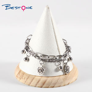 Chaîne en acier inoxydable 304 de haute qualité Style HipHop Bracelet à breloques de mode Bracelets - Product Image 5