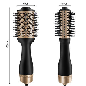 Peigne de lissage chauffant électrique professionnel lissage des <span class=keywords><strong>cheveux</strong></span> style bouclé <span class=keywords><strong>brosse</strong></span> sèche-<span class=keywords><strong>cheveux</strong></span> 3 en 1 <span class=keywords><strong>brosse</strong></span> sèche-<span class=keywords><strong>cheveux</strong></span> - Product Image 2