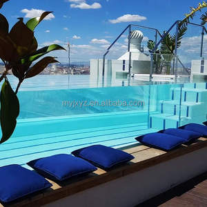 कस्टम पारदर्शी ऐक्रेलिक पैनल बिक्री के लिए ग्राउंड स्विमिंग पूल के ऊपर बाहरी ऐक्रेलिक पैनल - Product Image 5