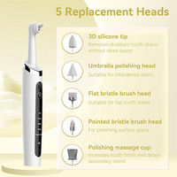 1500mah Rechargeable Sans Fil De Poche Dentaire Polisseuse Oral Care Kit De Blanchiment Des Dents En Matière Plastique