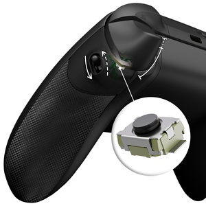 Poignées latérales en caoutchouc noir FLEXOR Click + Kit de freinage intelligent pour manette Xbox Series X S - Product Image 1