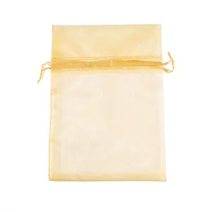 Promotional Drawstring Organza Bags Festival Wedding Candy Mesh Drawstring Gift Bags