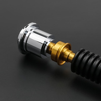 Pedang Laser TXQSABER OBI WAN SE Pixel Lightsaber Gagang Logam LED Berkedip Baterai Isi Ulang Pedang Laser Duel SN Proffie 2.2 Mainan