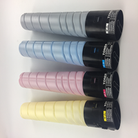 Toner d'origine japonais TN514 pour imprimantes multifonctions Konica Minolta Bizhub C458 C558 C658 – Cartouches de toner magenta, cyan, jaune et noir