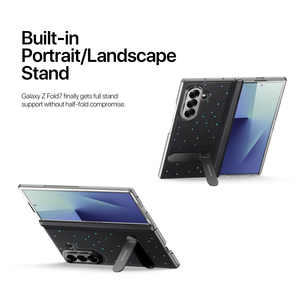 All-in-one case compatible with Z Fold7 / Z Flip7 foldable <b>screens</b>, full-cover phone case with rotating stand and magnetic hinge - Product Image 1