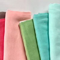 Tissu en Viscose solide, 100%, livraison gratuite, chine, étoffe Georgette