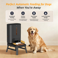 Distributeur automatique de nourriture pour chien intelligent OEM 15L pour chien de grande taille, caméra HD 1080P, application Tuya, conversation bidirectionnelle, enregistrement vocal, distributeur automatique de nourriture pour animaux de compagnie de grande taille