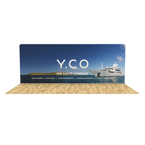 8ft 10ft 20ft triển lãm bối cảnh triển lãm thương mại hiển thị CuộN kéo lên <span class=keywords><strong>Pop</strong></span> Up hiển thị gian hàng căng và đường cong biểu ngữ đứng bên nền - Product Image 2