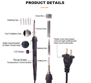 Pince à <span class=keywords><strong>souder</strong></span> <span class=keywords><strong>MIG</strong></span> professionnelle 80W, outil de soudage multifonctionnel pour le nettoyage des buses, la coupe de fil, en acier au carbone forgé - Product Image 2