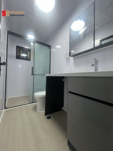 <span class=keywords><strong>Maison</strong></span> conteneur moderne extensible de 20 pieds Manoir de style toscan pré-construit Clayton Tiny Pop Home Movement Conteneur en argile - Product Image 5