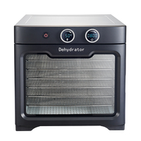 Déshydrateur alimentaire numérique à 8 plateaux en acier inoxydable pour fruits, légumes et viande séchée (BEEF Jerky Maker)