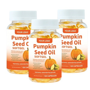Fabricant <span class=keywords><strong>d</strong></span>'<span class=keywords><strong>huile</strong></span> de graines de citrouille biologique en gélules, <span class=keywords><strong>huile</strong></span> de graines de citrouille pressée à froid, capsules <span class=keywords><strong>d</strong></span>'<span class=keywords><strong>huile</strong></span> de graines de citrouille GMP, étiquette privée OEM - Product Image 1