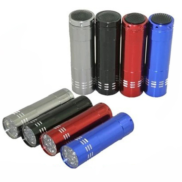 Wholesale Popular LED Purple Light Flashlight Mini Nail Lamp UV Curing Nail Polish Glue Base Nail Lamp Uv Led