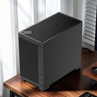Boîtier d'ordinateur Thermaltake (tt) Tg100 noir, mini-ordinateur de bureau, prend en charge le refroidissement par eau 240, carte mère Matx