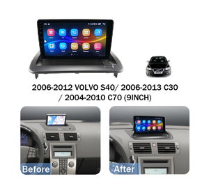 Pour <span class=keywords><strong>Volvo</strong></span> 2006-2012 <span class=keywords><strong>S40</strong></span>/2006-2013 C30/2004-2010 C70 9 pouces autoradio lecteur stéréo panneau de Navigation Gps Android cadre de tableau de bord - Product Image 5