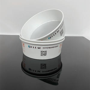 Échantillon gratuit impression personnalisée bols en papier chauffables de qualité alimentaire bols en papier recyclables ménagers sans vaisselle - Product Image 1
