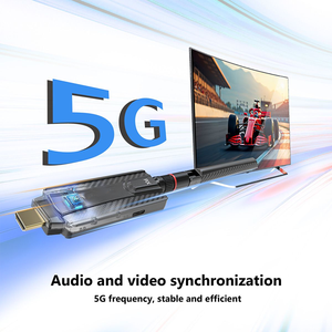 เครื่องส่งและรับสัญญาณไร้สาย HDMI แบบพกพา200เมตรเครื่องส่งสัญญาณไร้สายขยายสำหรับ PS4 PC ไปยังทีวี - Product Image 3