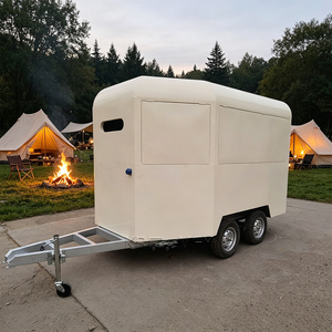 Modern <b>Burger</b> Mobile Horse <b>Box</b> Truck Fully Equipped Ice Cream Cart Multi Functional Food Trailer - Product Image 2
