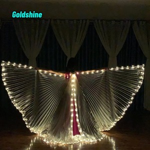 Lụa Mạng Che Mặt POI bóng cho múa bụng ánh sáng-up sân khấu đạo cụ cho Halloween Giáng sinh năm mới Valentine của ngày & Trung Quốc năm mới - Product Image 1