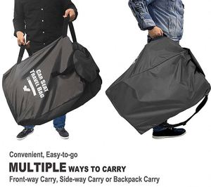 Usine BSCI - Vente chaude : Sac de voyage pliable et imperméable pour poussette, sac de transport pour porte-bébé et siège auto - Product Image 4