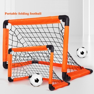 But de football pliable transfrontalier pour enfants, jouet de football simple et portable, pour la maternelle, intérieur/extérieur, <span class=keywords><strong>en</strong></span> matériau PP, sans nœuds - Product Image 1