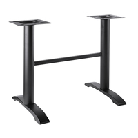 Base de Mesa de Doble Columna de Hierro Fundido de Alta Resistencia con Barra Transversal – Estructura para Mesa de Comedor de Restaurante al por Mayor