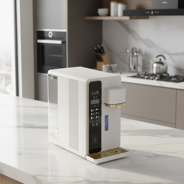 Counter Top Hot and Cold Electric Hydrogen 200G Ro Machine Water Filtration Purifier for Home