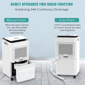 <span class=keywords><strong>FUDA</strong></span>-deshumidificador de aire portátil de 12L/día, ventilador con Wifi, app Tuya, control inteligente, Deshumidificadores para el hogar - Product Image 4