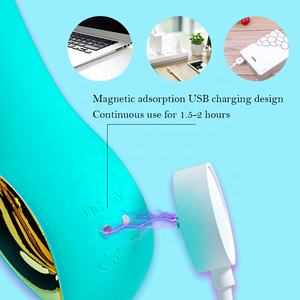 Leistungs starker G-Punkt-Dildo vibrator Ein-Klick-Höhepunkt Weiblicher Mastur bator Sexspielzeug mit Vibrations klitoris timulator für Frauen - Product Image 6