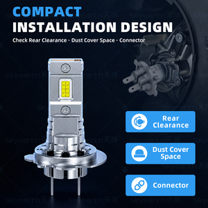 Bombilla LED H7 para Faros Delanteros de BMW E60 E90 F10 F30 Audi A6 C7, Luz Baja, Conversión de Faros Automotrices, Proveedor de Fábrica al por Mayor - Product Image 6
