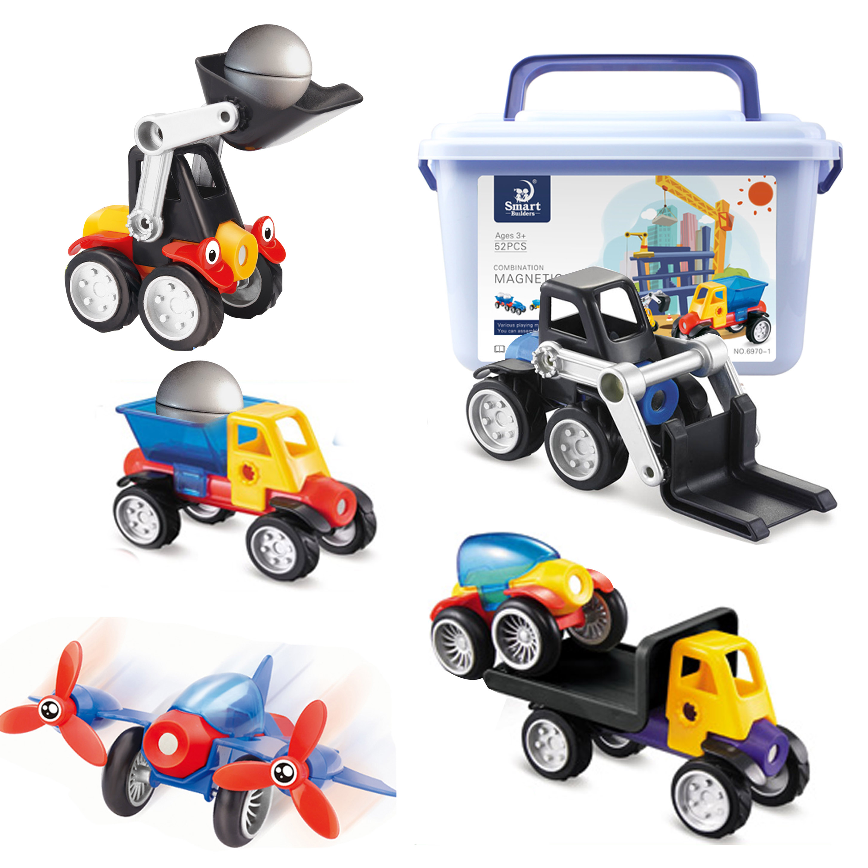 Оптовая продажа diy строительный автомобиль для сборки автомобиля инженерные игрушки для продажи