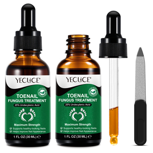 YECUCE 25% Undecylenic Extra Strength Solution pour l'élimination des mycoses des ongles, Sérum réparateur pour les ongles, Traitement des mycoses des ongles des orteils - Product Image 1