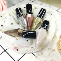 Diamant brillant Eye Liners fard à paupières imperméable liquide paillettes paillettes argent Rose or couleurs beaux cosmétiques maquillage beauté