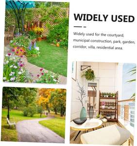 Lámpara de Poste de Puerta Europea Moderna al por Mayor, Lámpara de Seguridad para Jardín, Impermeable, Decoración para Patio Exterior, Lámpara de Pilar LED Solar - Product Image 5