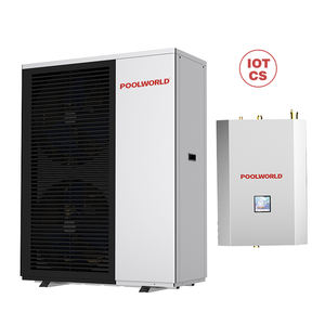 Pool World pompe à chaleur warmhouse R32 EVI dc inverter source d'air split système pompe à chaleur - Product Image 6