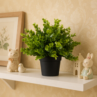 Plantes artificielles en pot personnalisables, plantes artificielles d'intérieur, plantes artificielles avec pots pour la décoration de la maison, du bureau, de la chambre à coucher et du bureau.