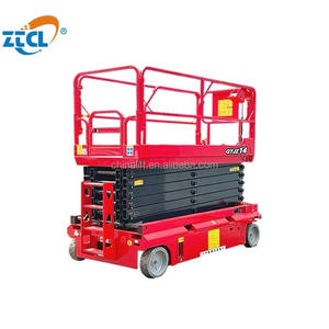 Elevador de tijera autopropulsado <span class=keywords><strong>auxiliar</strong></span> a batería/mesas de trabajo aéreas - Product Image 2