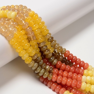 <span class=keywords><strong>Perline</strong></span> di Cristallo Colorate YMJ 5x8mm, Mix di Colori Arcobaleno, <span class=keywords><strong>Perline</strong></span> di Quarzo Lisce a Rondella per Gioielli, Braccialetti con <span class=keywords><strong>Perline</strong></span>, Estate e Spiaggia - Product Image 2