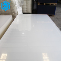 Plaques acryliques transparentes de 1220*2440 mm, 3 mm, 4 mm, 5 mm, 7 mm pour découpe laser