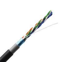Kabel LAN Ethernet Jaringan Dalam/Luar Ruangan Pabrikan OEM UTP FTP SFTP Cat 5e 5 6A 6 7 Kabel Cat5e Cat5 CAT6A CAT6 Cat7