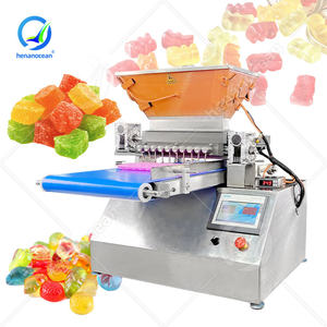OCEAN Soft Candy Form Gummy Manufacturing Equipment Fruit Shape Jelly Production Candy <b>Machine</b> Maker - Product Image 1