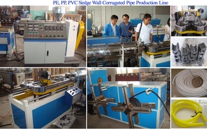 Yüksek üretim verimliliği plastik boru yapma makineleri yüksek hızlı <span class=keywords><strong>PP</strong></span>-<span class=keywords><strong>R</strong></span>/PE/HDPE boru üretim hattı ekstrüzyon hattı - Product Image 4