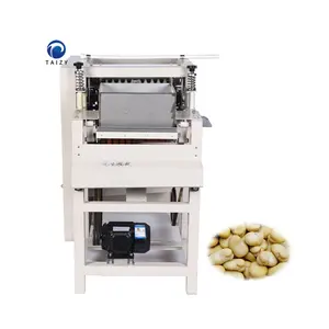 Yüksek verimli fıstık soya soyucu cilt beyazlatılmış badem soyma makinesi