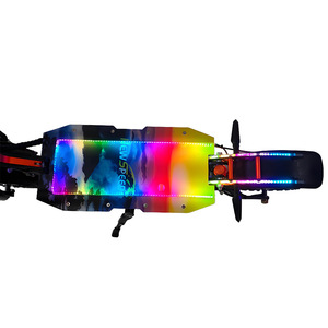 Trottinette électrique tout-terrain à double moteur 3000W, pliable, étanche, longue autonomie, véhicule de transport - Product Image 3